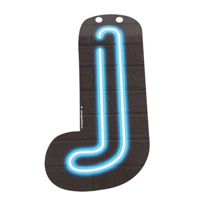 Neon letter - J