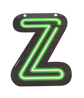 Lettre néon - Z