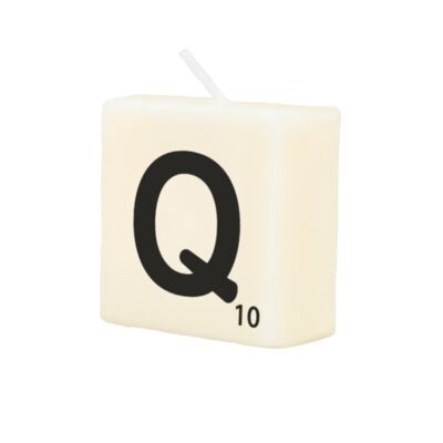 Candela con lettera - Q