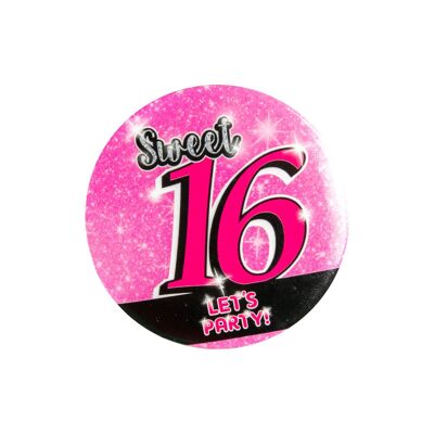 Botón pequeño - Sweet 16