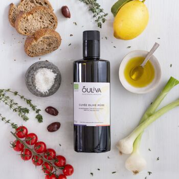 La Délicate - Cuvée Olive Mûre Bio - Huile d'olive française. 1