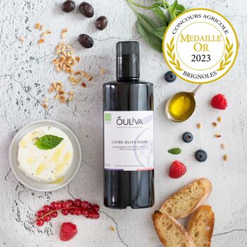 La Généreuse - Cuvée Olive Noire Bio - Huile d'olive française. 1