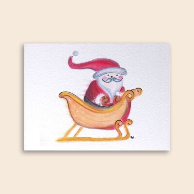Card Christmas Santa