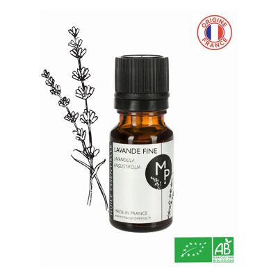 Lavanda fina orgánica 10 ml - Aceite esencial