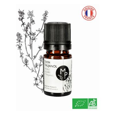 Thujanol de tomillo orgánico 5ml - Aceite esencial