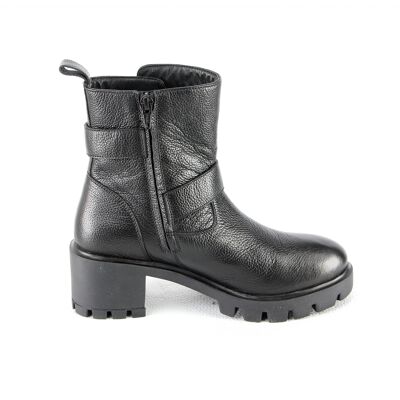 Bottines / Bottes cuir - Argentine-Black