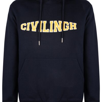 College hoodie navy