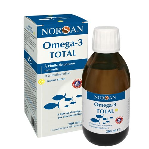 NORSAN Omega-3 Total Citron 2000 mg Huile de Poisson