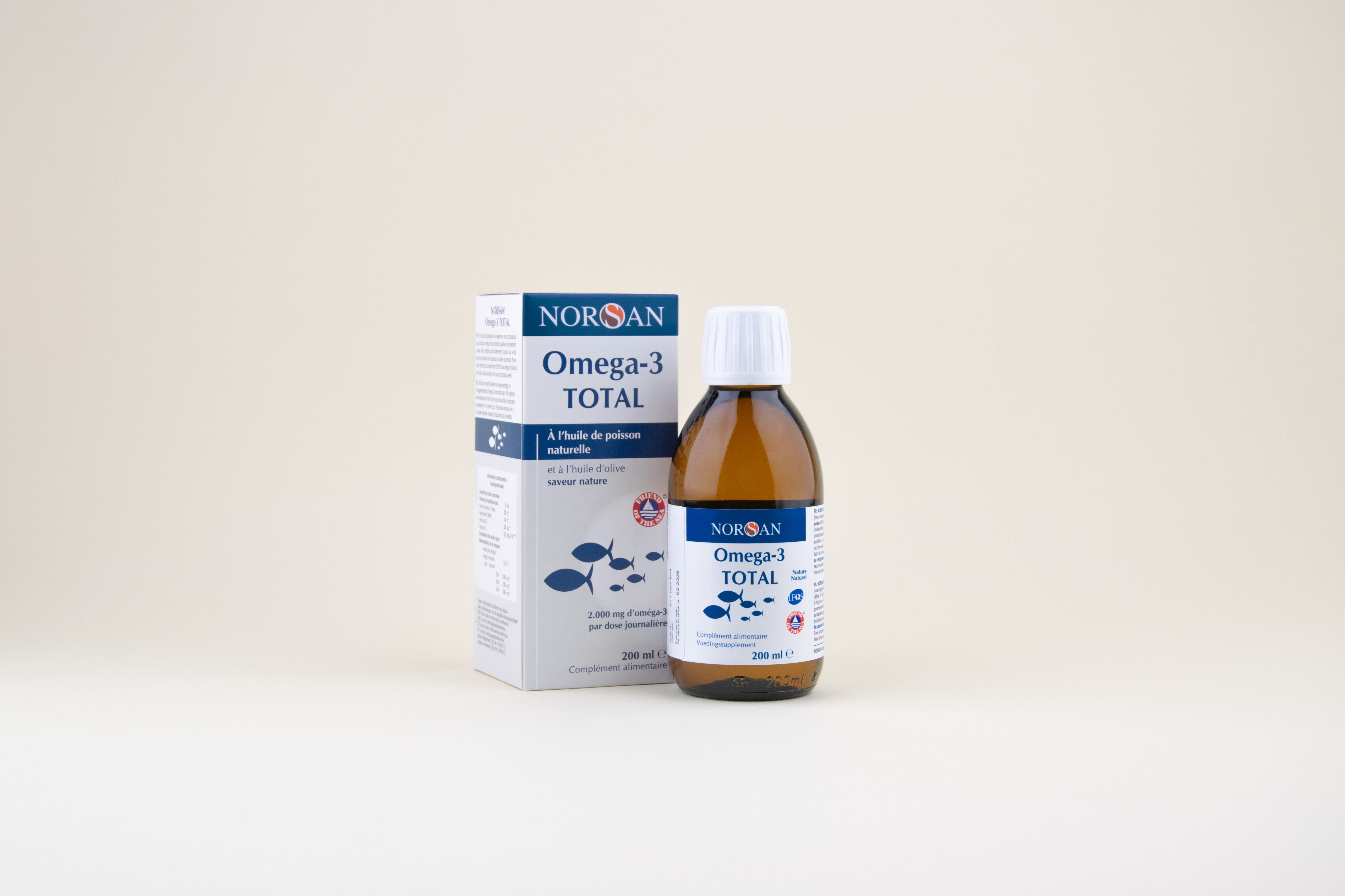NORSAN Omega-3 Total Nature 2000 mg Olio di pesce