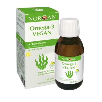 NORSAN Omega-3 Vegan 2000 mg Huile d'Algue 1