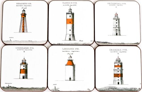 Coasters Lighthouses East Coast
