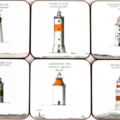 Coasters Lighthouses East Coast