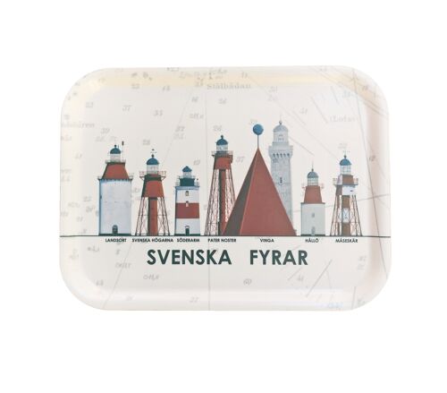 Tray Svenska Fyrar small