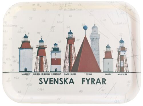Tray Svenska Fyrar large