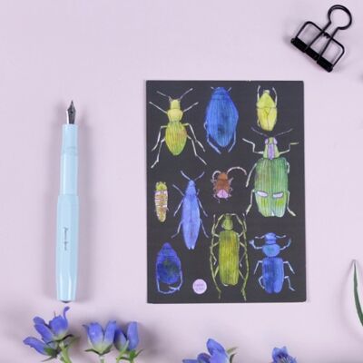 Postkarte Käfer