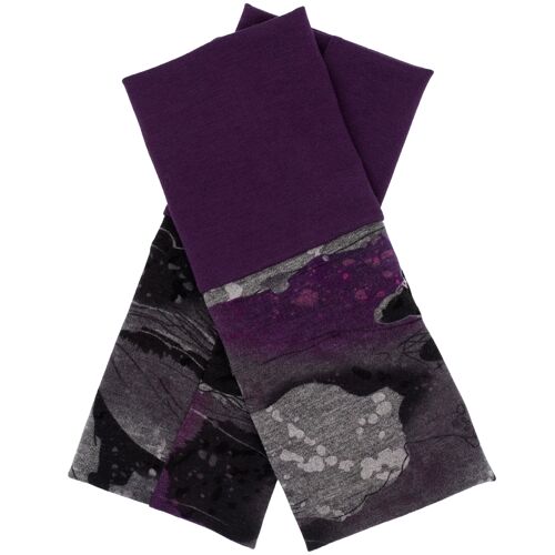 Gauntlets / Velvet Violet / Viscose Jersey