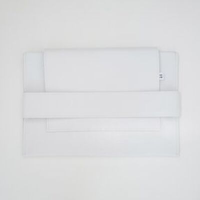 computer cover | laptop sleeve 14 "| white - by: totote