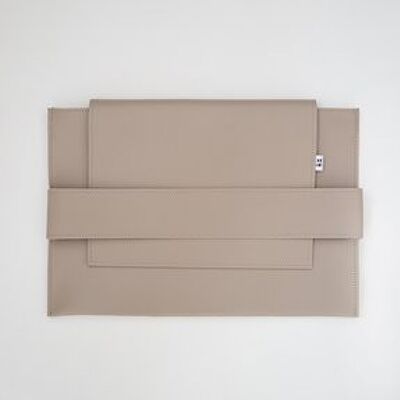 computer cover | laptop sleeve 14 "| beige - by: totote