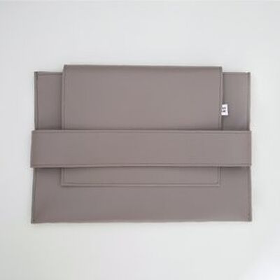computer cover | laptop sleeve 14 "| taupe - by: totote