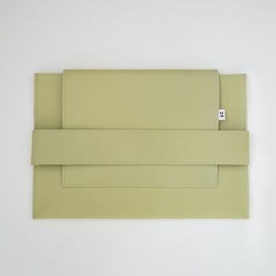 computer cover | laptop sleeve 14 "| lime green - by: totote