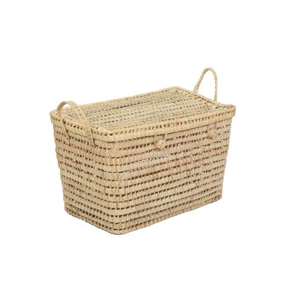 Pilou - Large storage chest in palm leaves