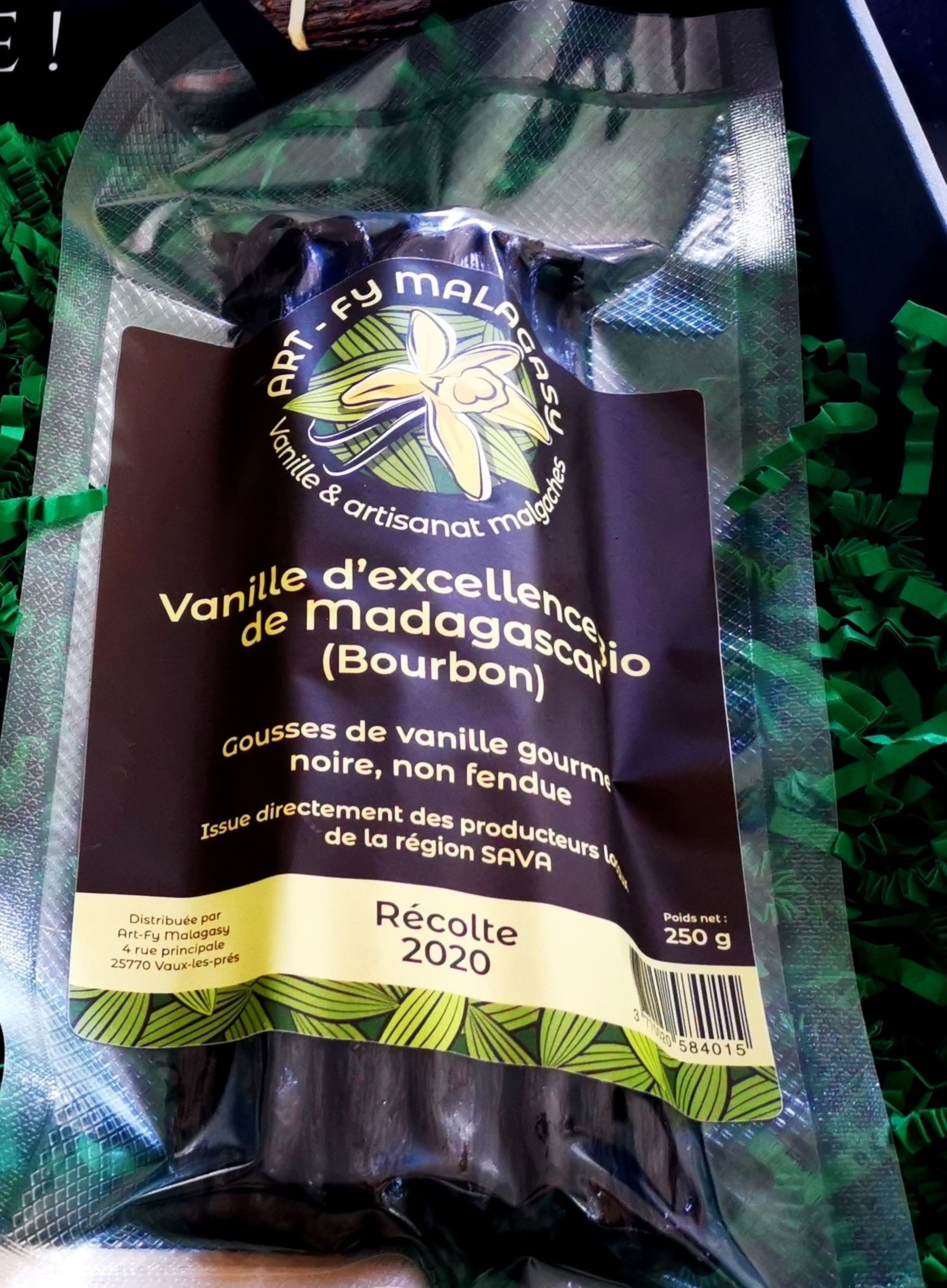 Gousses de vanille de Madagascar - Agriculture Durable - Fair Trade