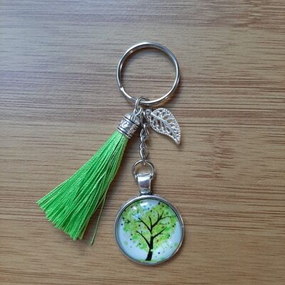 Schlüsselanhänger | Taschenanhänger | Baum des Lebens | Anis