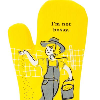 Oven Mitt - I'm Not Bossy