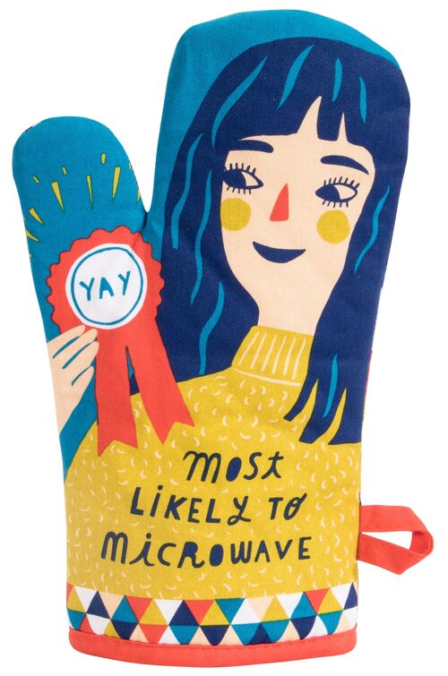 Oven Mitt - Most Likely To Microwave