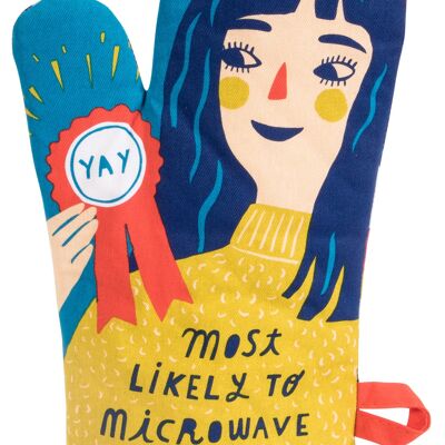 Oven Mitt - Most Likely To Microwave