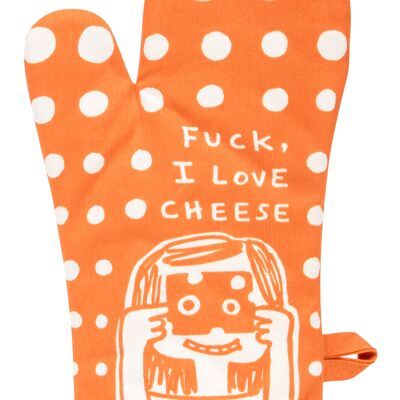 Oven Mitt - Fuck I Love Cheese