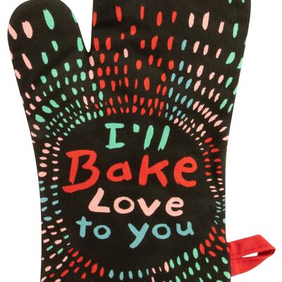 Oven Mitt - Bake Love To You