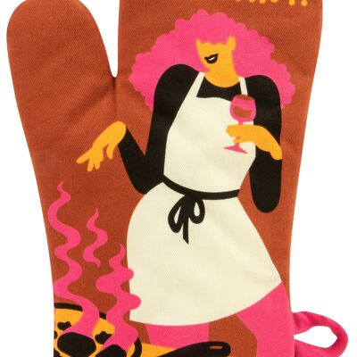 Oven Mitt - Comida. Ya quemado