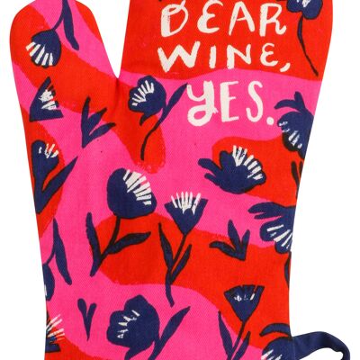 Oven Mitt - Dear Wine, Yes