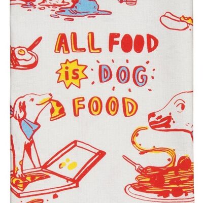 Trapo de cocina - All Food Is Dog