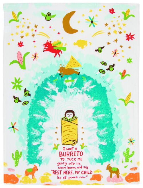 Dish Towel - I Want A Burrito