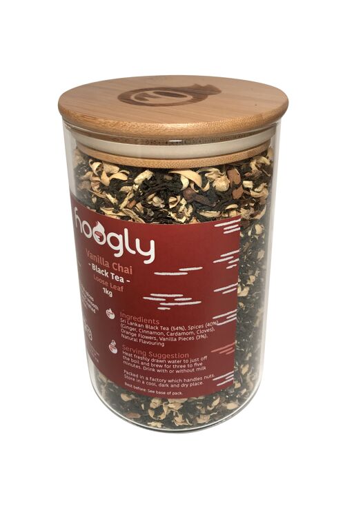 Vanilla Chai - Black Tea - Retail Jars - 250g Loose Leaf
