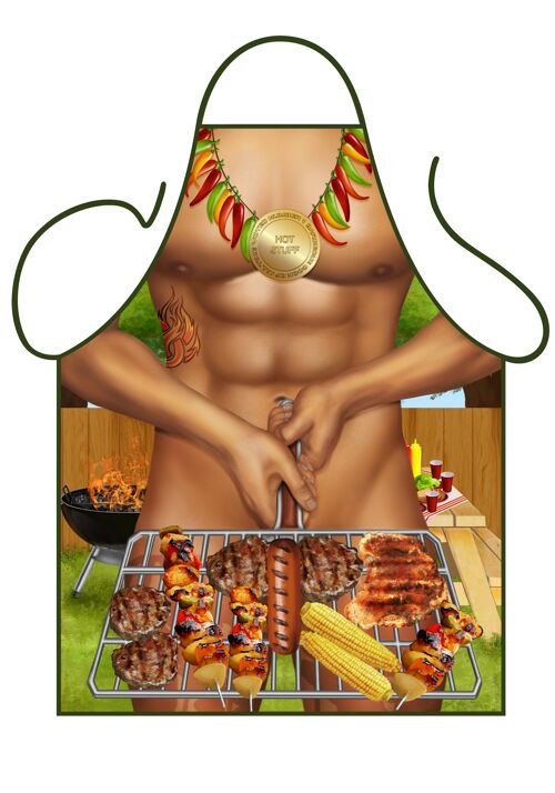 BBQ Man apron