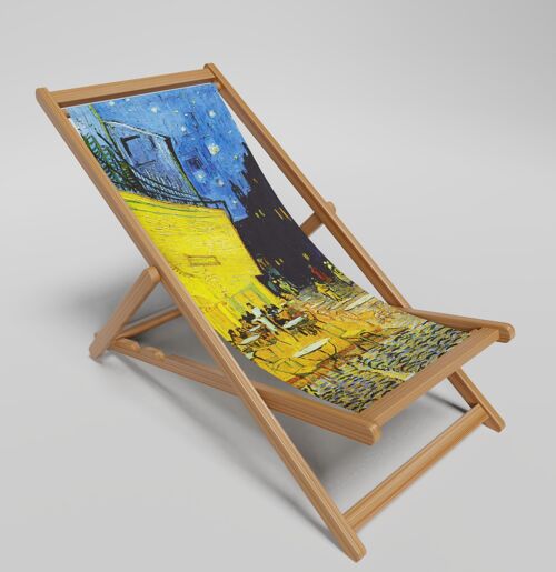 Cafe Terrace Van Gogh Deckchair