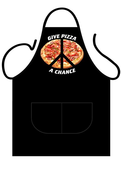 Give Pizza a chance apron