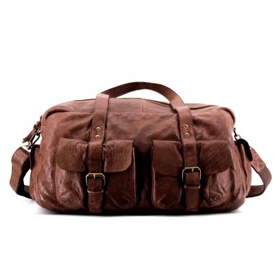 Le Nomade - Brown Choco - Cuir Wash