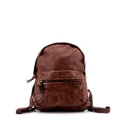 Le Pimpant - Brown Choco - Cuir Wash