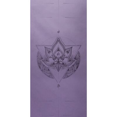 Eggplant Lotus INSTAGRIP yoga mat