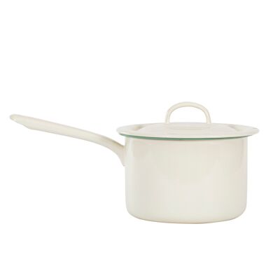 Pot with handle Cream Lux