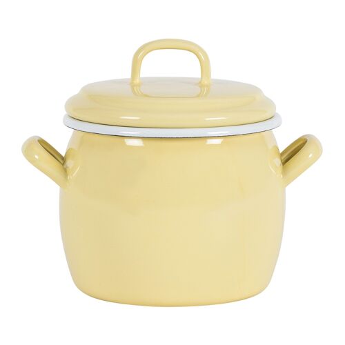 Bellied Pot 0,7L Yellow Citrine
