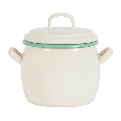 Bellied Pot 0,7L Cream Lux