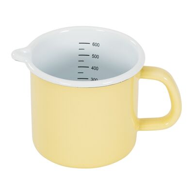 Taza con escala vernier Citrino amarillo