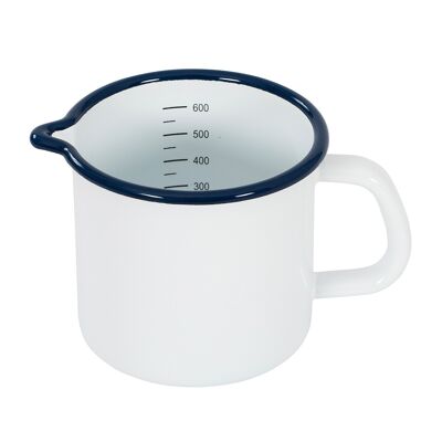 Taza con escala a vernier Kockums White