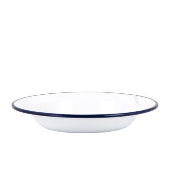 Assiette creuse 22 cm Kockums Blanc 1