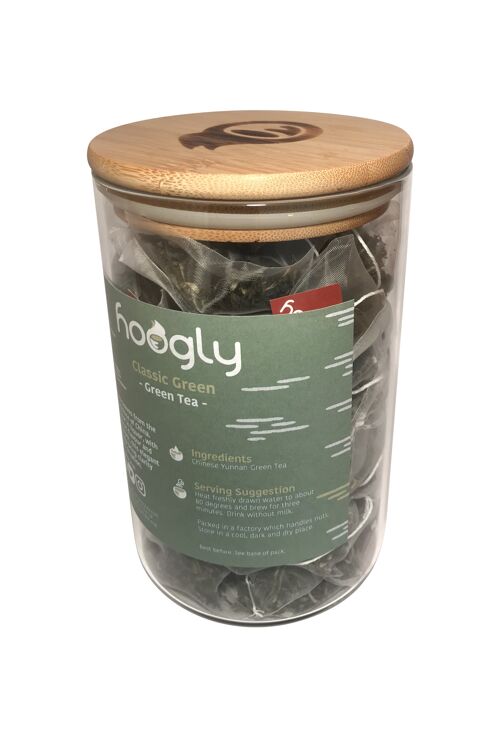 Classic Green - Green Tea - Retail Jars - 50 pyramid bags